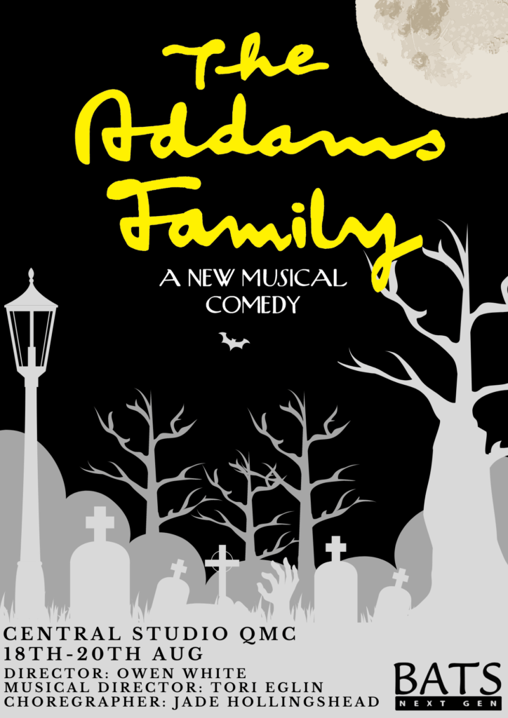 BNG Presents The Addams Family Poster